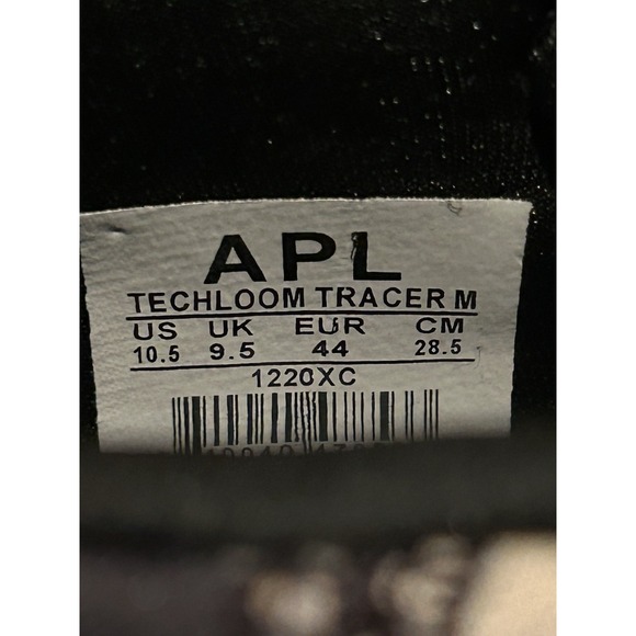 APL‎ Black and Leopard Print Sneakers Size 10.5 NEW main image 4
